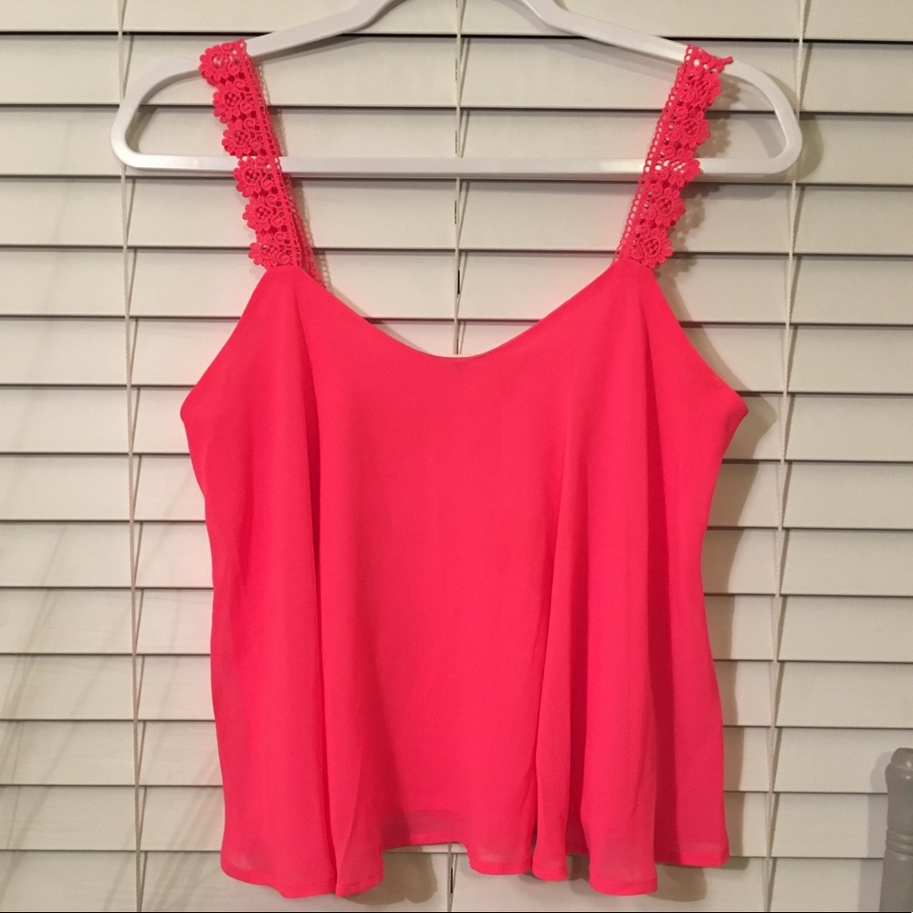 Chic Neon Pink Tank